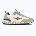 Men's Aeronautica Militare Printed Sole off white shoes 2