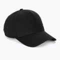 Men's Aeronautica Militare Basic With Metal Eagle jet black baseball cap