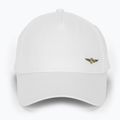 Men's Aeronautica Militare Basic With Metal Eagle off white baseball cap 2