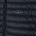 Men's winter down jacket Aeronautica Militare Essential jet black 3