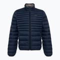 Men's winter down jacket Aeronautica Militare Essential dark blue