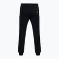 Men's Aeronautica Militare Sport jet black trousers 9F565 2