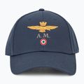 Men's Aeronautica Militare Cotton With Logo baseball cap blue navy 2