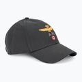 Men's Aeronautica Militare Cotton With Logo jet black baseball cap