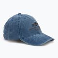 Men's Aeronautica Militare Pigment Treated blue navy baseball cap 2