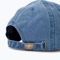 Men's Aeronautica Militare Pigment Treated blue navy baseball cap 4