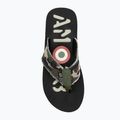 Men's Aeronautica Militare 251SC310CT3593 camouflage green flip flops 5