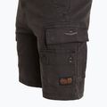 Men's Aeronautica Militare Tasconato black washed shorts 3