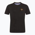 Men's Aeronautica Militare Essential jet black T-shirt