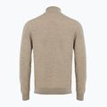 Men's sweater Aeronautica Militare 1/2 Zip sand melange 2