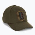Men's baseball cap Aeronautica Militare 252HA1228UCT02333 dark olive