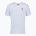 Men's T-shirt Aeronautica Militare AM1UTI006 V-Neck white
