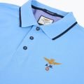 T-shirt Aeronautica Militare PO1308UP00082 Polo silver lake blue 3