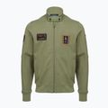 Men's sweatshirt Aeronautica Militare FE2102UF00679 FZ lichen green
