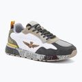 Men's shoes Aeronautica Militare SC0276UCT03546 off white/verde/marrone/grigio