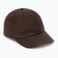 Men's baseball cap Aeronautica Militare HA1245UCT04293 chestnut brown