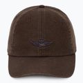 Men's baseball cap Aeronautica Militare HA1245UCT04293 chestnut brown 2