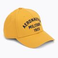 Men's baseball cap Aeronautica Militare HA1104UCT02 mustard yellow