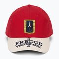 Men's baseball cap Aeronautica Militare HA1246UCT02 tango red/cream white 2