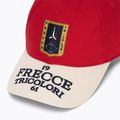 Men's baseball cap Aeronautica Militare HA1246UCT02 tango red/cream white 3