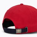 Men's baseball cap Aeronautica Militare HA1246UCT02 tango red/cream white 4
