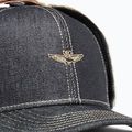 Men's baseball cap Czapka Aeronautica Militare 262HA1260DCT04366 denim nero 3