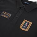 Men's T-shirt Aeronautica Militare PO1927UP00191 Polo jet black 3