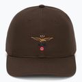 Men's baseball cap Aeronautica Militare HA1246UCT02 chestnut brown 2