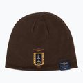 Men's winter hat Czapka Aeronautica Militare 262CU0092UL00450 chestnut brown