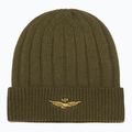 Men's winter hat Czapka Aeronautica Militare 262CU0098UL00485 verde militare