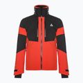 Men's ski jacket Fischer Semmering red tomato 5