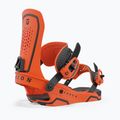 Men's Union Force orange snowboard bindings 2