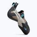 Women's climbing shoes SCARPA Veloce light gray/maldive 8