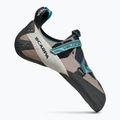 Women's climbing shoes SCARPA Veloce light gray/maldive 9