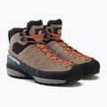 Women's approach shoes SCARPA Mescalito Mid GTX brown 72097-202 5
