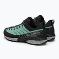 Women's trekking boots SCARPA Mescalito Planet jade/black 3