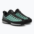 Women's trekking boots SCARPA Mescalito Planet jade/black 4