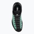 Women's trekking boots SCARPA Mescalito Planet jade/black 6