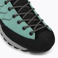 Women's trekking boots SCARPA Mescalito Planet jade/black 7