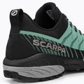 Women's trekking boots SCARPA Mescalito Planet jade/black 9