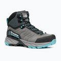 Women's trekking boots SCARPA Rush TRK GTX midgray/aqua 8