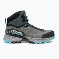 Women's trekking boots SCARPA Rush TRK GTX midgray/aqua 9