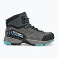 Women's trekking boots SCARPA Rush TRK GTX midgray/aqua 2