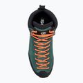 Women's trekking boots SCARPA Mojito Hike GTX botanic green/orange pop 5