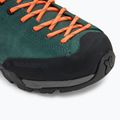 Women's trekking boots SCARPA Mojito Hike GTX botanic green/orange pop 7