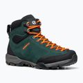 Women's trekking boots SCARPA Mojito Hike GTX botanic green/orange pop 8