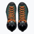 Women's trekking boots SCARPA Mojito Hike GTX botanic green/orange pop 11