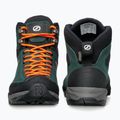 Women's trekking boots SCARPA Mojito Hike GTX botanic green/orange pop 12