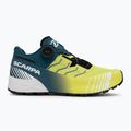 Men's SCARPA Ribelle Run Calibre HT running shoe lime green/deep lagun 2