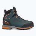 Men's trekking shoes SCARPA Zodiac TRK GTX petrol/rust orange 2